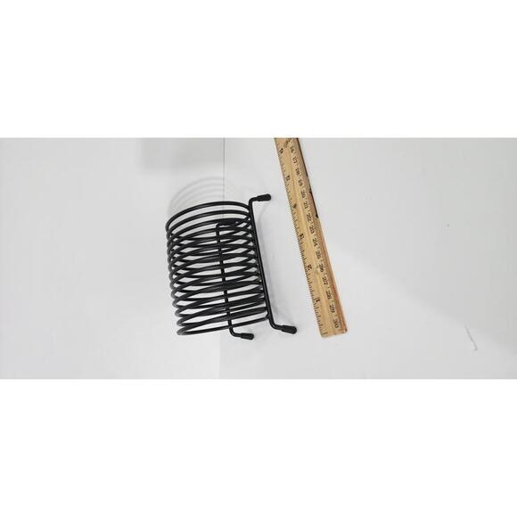 Black Metal Spiral paper Holder - Picture 1 of 3